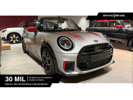 MINI COOPER 2.0 16V TWINPOWER GASOLINA JOHN COOPER WORKS CABRIO STEPTRONIC
